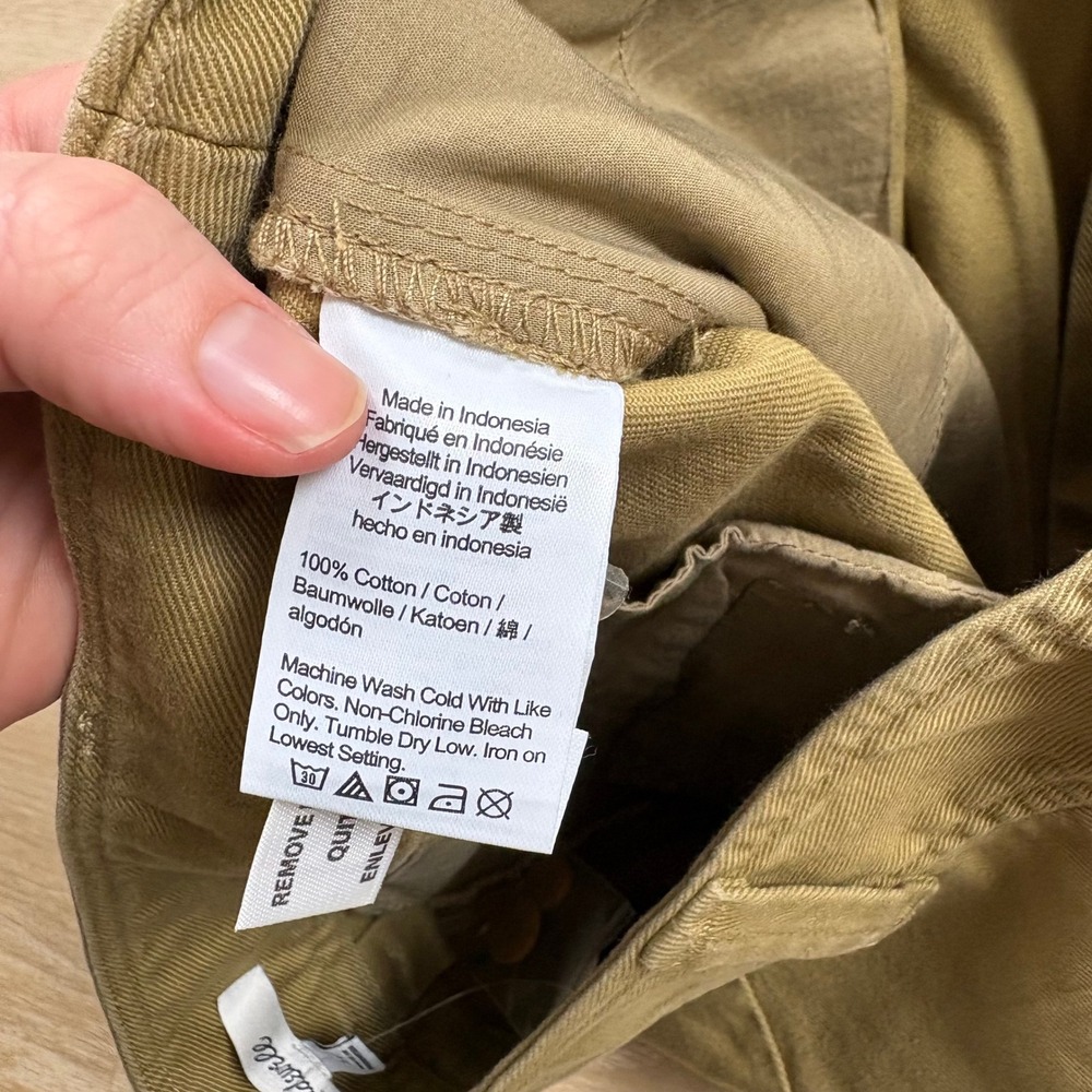 Madewell The Harlow Pleated High Waist Cargo Short Women's‎ 14 - Picture 4 of 7